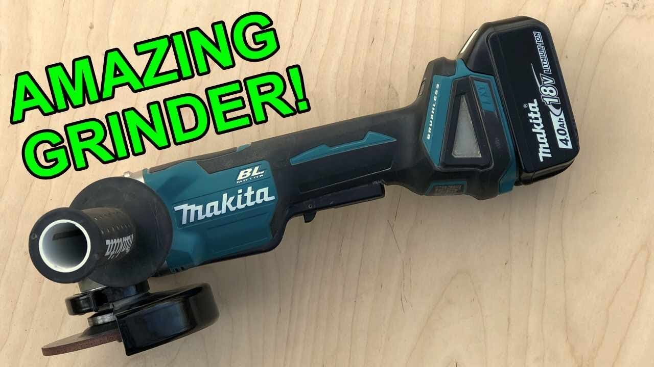 Makita 18v Brushless Angle Grinder Long Term Review XAG04Z