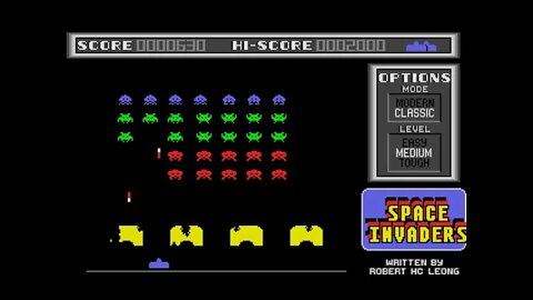 Atari ST PD Games - Space Invaders