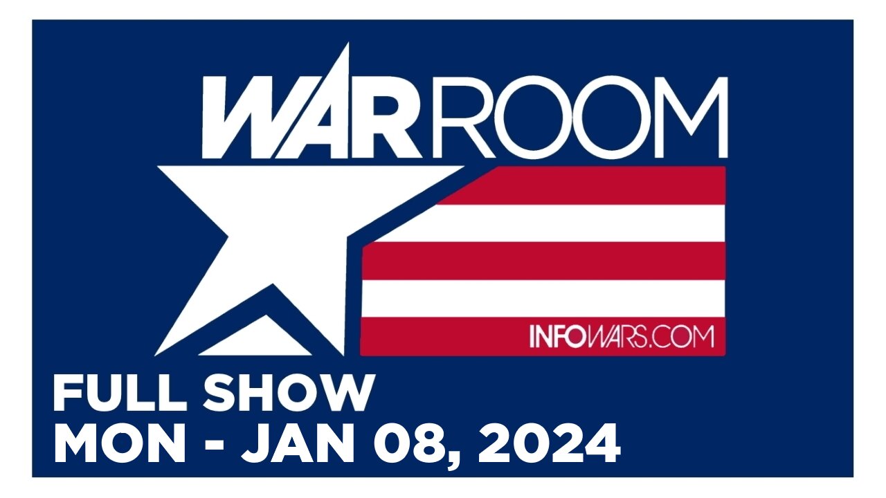 WAR ROOM [FULL] Monday 1/8/24 MSM Runs With Recanted Story That Epstein Victim Once Implicated Trump