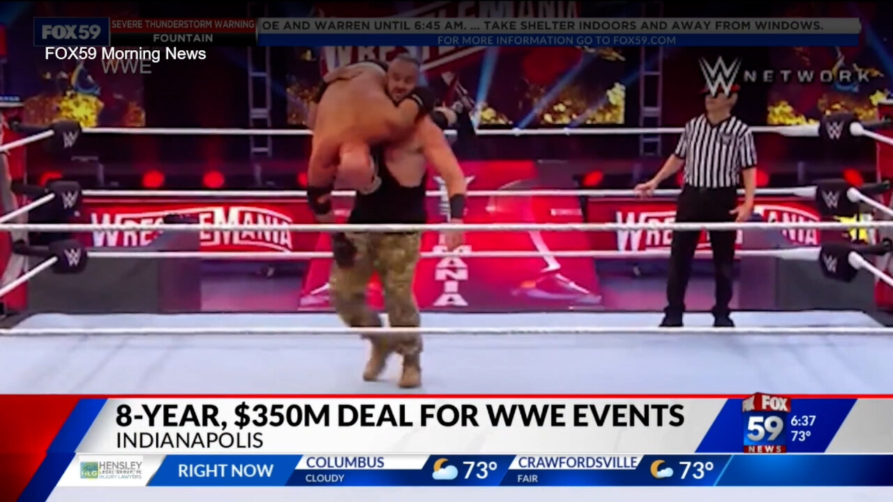 June 25, 2024 - WWE & Indianapolis Sign 8 Year, $350 Million Deal