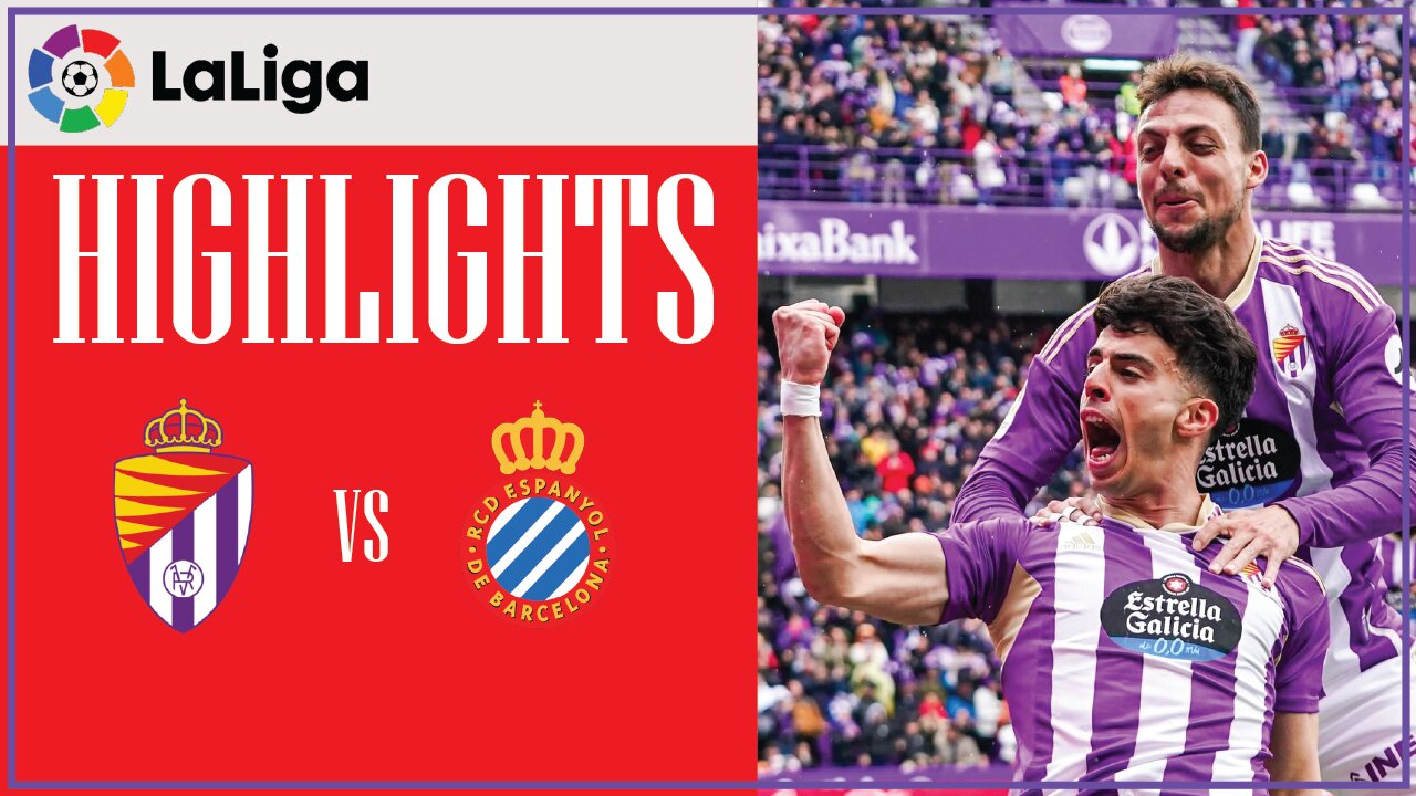 HIGHLIGHTS I Valladolid 2-1 Espanyol | LaLiga 22/23