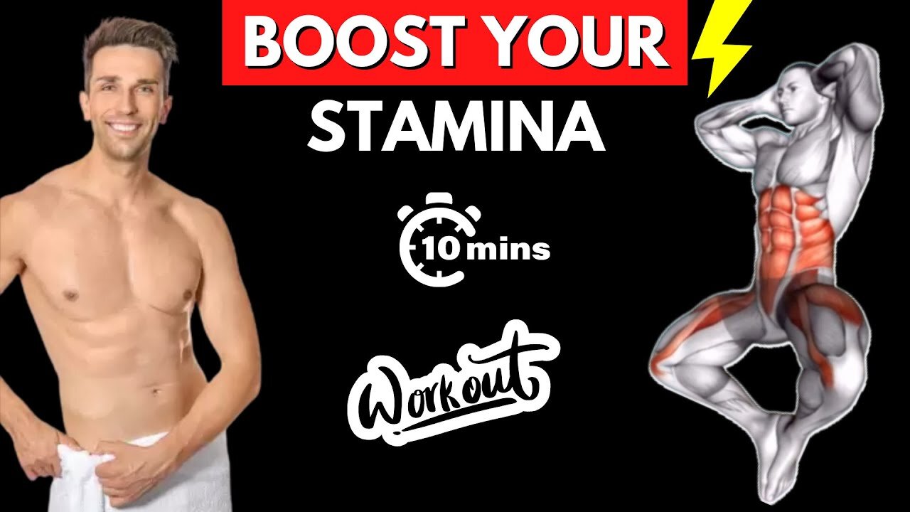 Workout To Boost Stamina For Men Only In 10 Minute