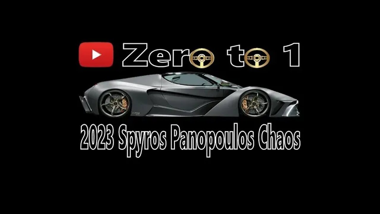 2023 Spyros Panopoulos Chaos UltraHypercar 3065HP EV