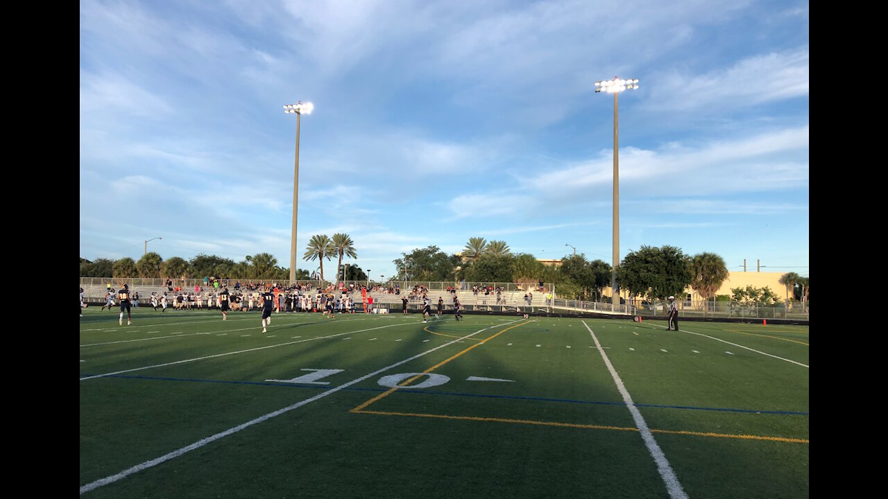 Boca Raton High School lucky to play pre-season football game