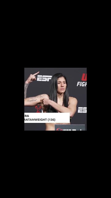Holly Holm vs. Ketlen Vieira pesagem| UFC Fight Night 206 #short