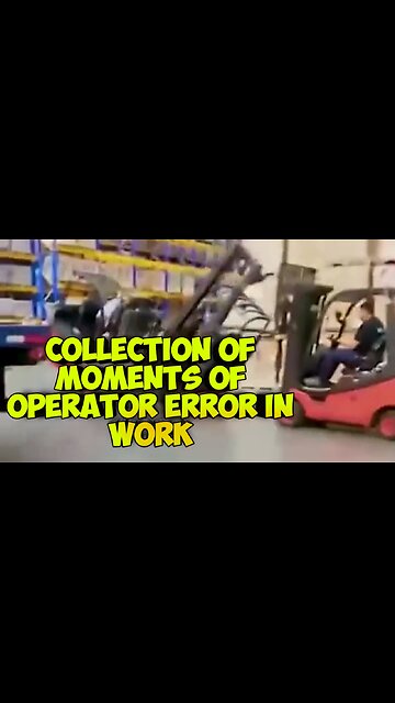 collection of moments of operator error in work