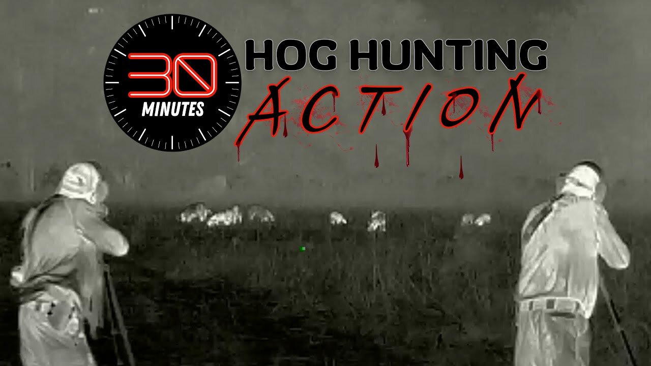 30 Minutes of Thermal Hog Hunting Action | Full Clips With Chapters!