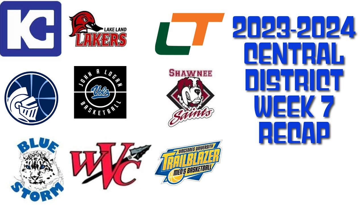 2023 2024 NJCAA Central District Week 7 Recap