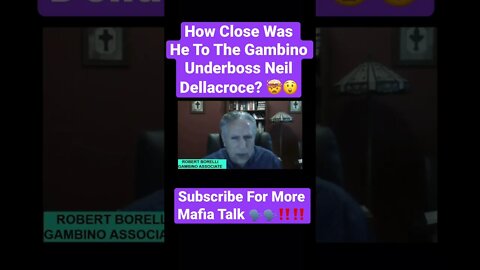 How Close Was He To The Gambino Underboss Neil Dellacroce? 🤯😲 #gambino #mafia #mob #paulcastellon