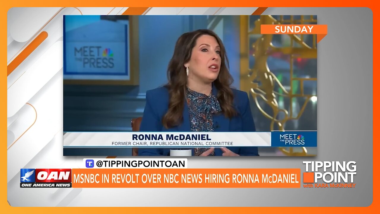 Why I Am Loving the MSNBC Revolt Against Ronna Romney McDaniel | TIPPING POINT 🟧