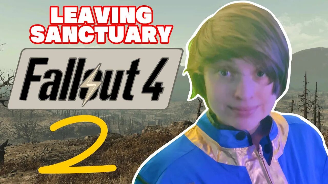 Mint Salad Leaves the Sanctuary - Fallout 4 (first playthrough)