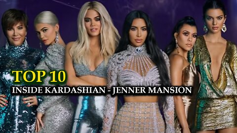 Top 10 House tour | Kardashian-Jenner Mansions #Kardashian, #news