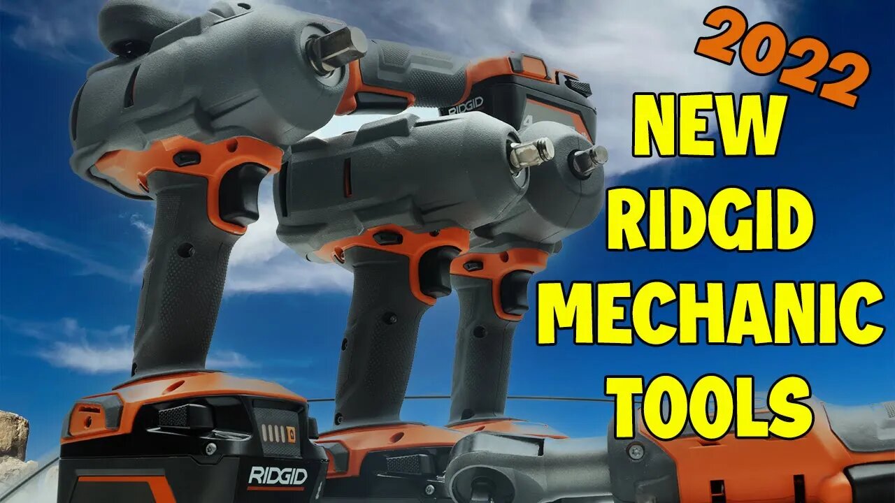 New RIDGID Mechanic Tools have just been released! RIDGID Releases New Cordless Tools for Mechanics