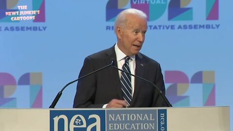 Biden: "I'd be sleeping in the Lincoln Bedroom alone. But that's not where we sleep."