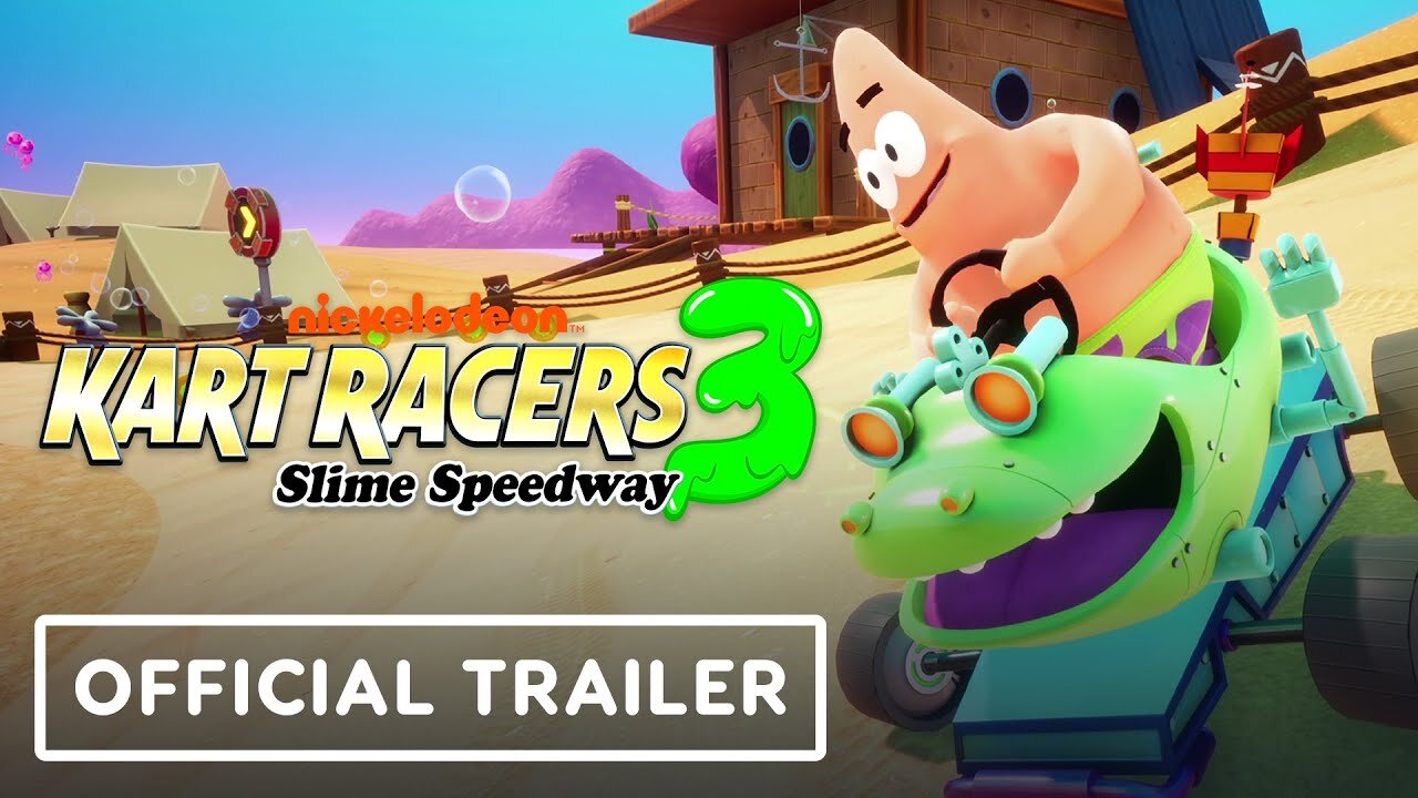 Nickelodeon Kart Racers 3: Slime Speedway - Official Launch Trailer