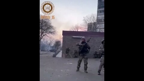 Combat Footage Mariupol Ukraine, Russia, Chechen crushing Azov. Chechnya