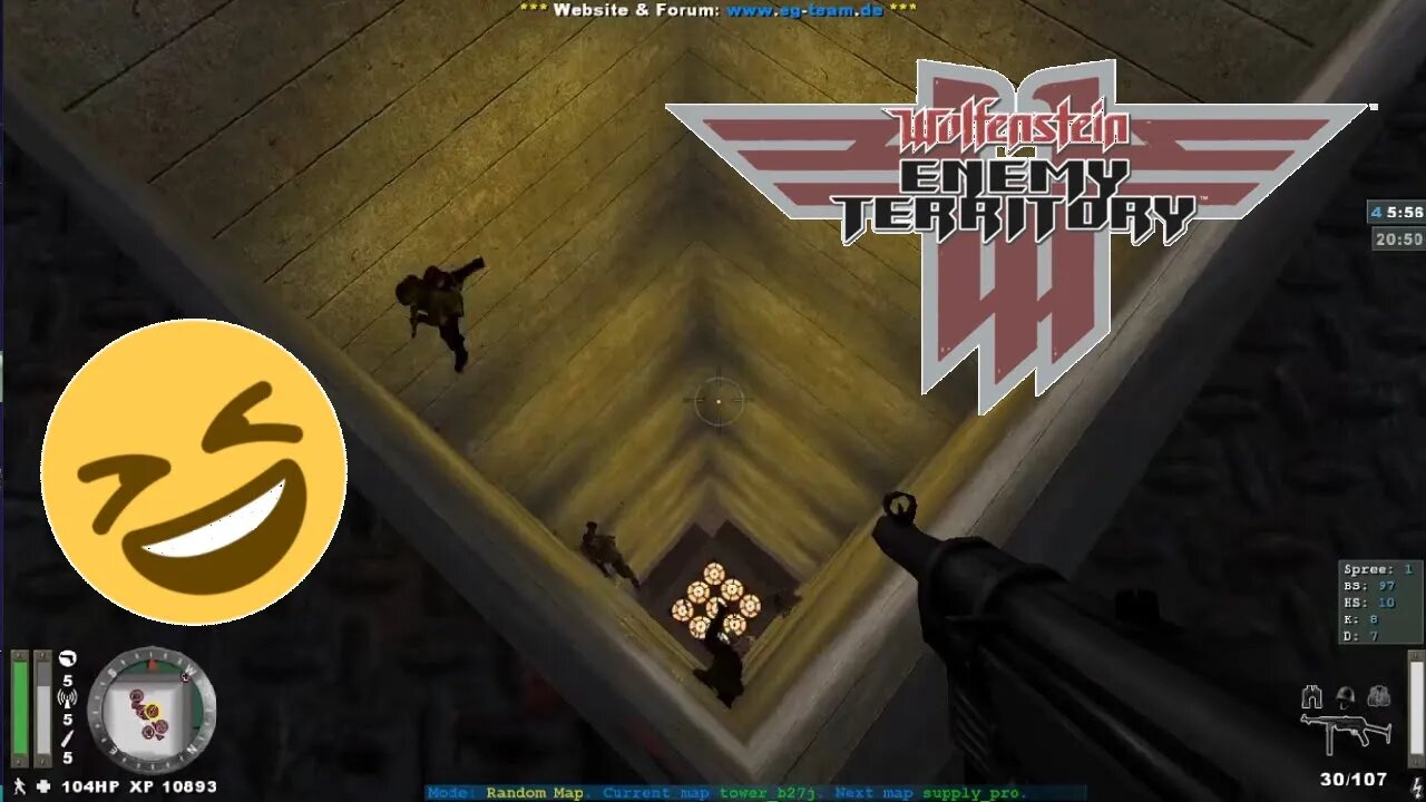 Wolfenstein Enemy Territory - Bouncy Tower! - (2020 - ET Legacy) Free!