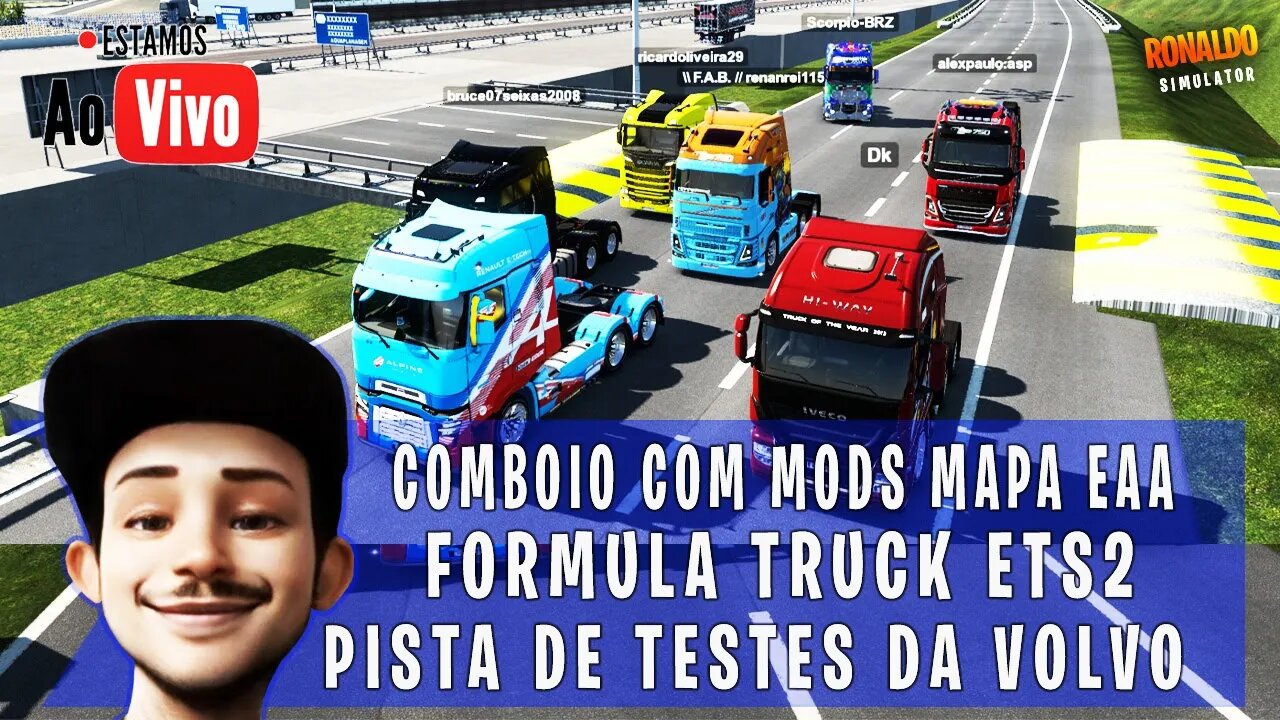 ETS 2 FORMULA TRUCK DOS PE DE BRECK NO MAPA EAA MAIOR MAPA DO EURO TRUCK SIMULATOR 2 1.42