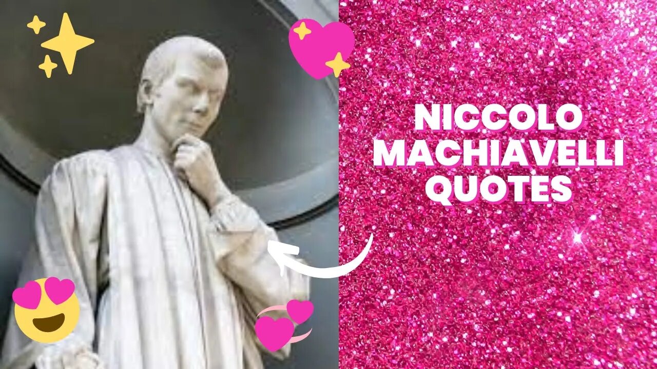 niccolò machiavelli quotes