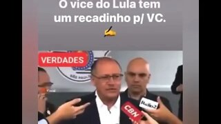 #lula #lula13 Vice de Lula RECADO aos PETISTAS! URGENTE ANTES QUE SEJA TARDE😥 #bolsonaro13 🤣#lula22