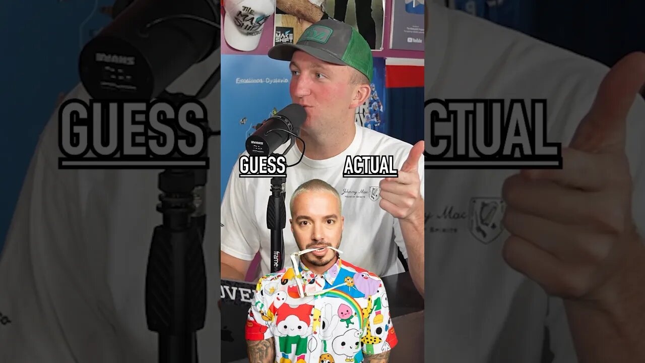 GUESSING J BALVIN’S NET WORTH AND MORE! #shorts #jbalvin #pabloescobar #gandhi #networth