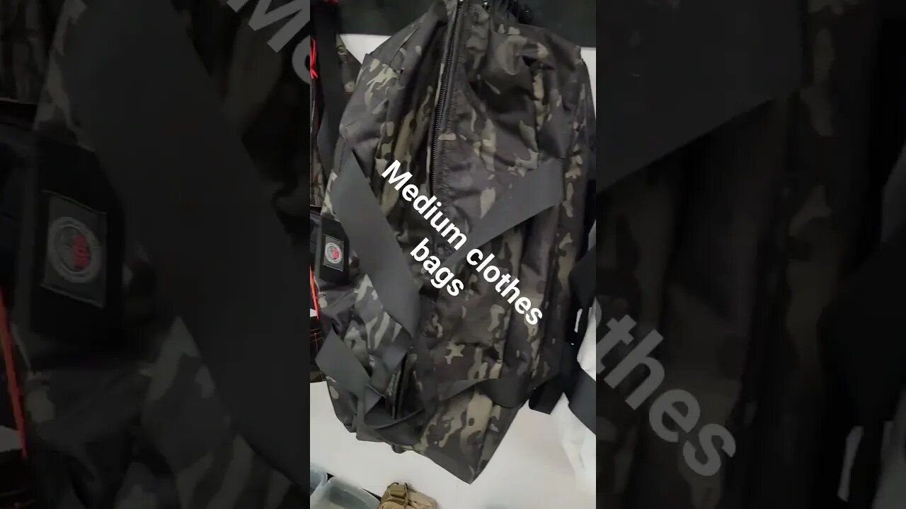 medium clothes bags #multicamblack #soeclothesbag