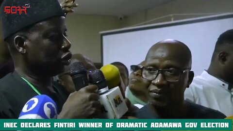 INEC Declares Fintiri Winner Of Dramatic Adamawa Gov Election