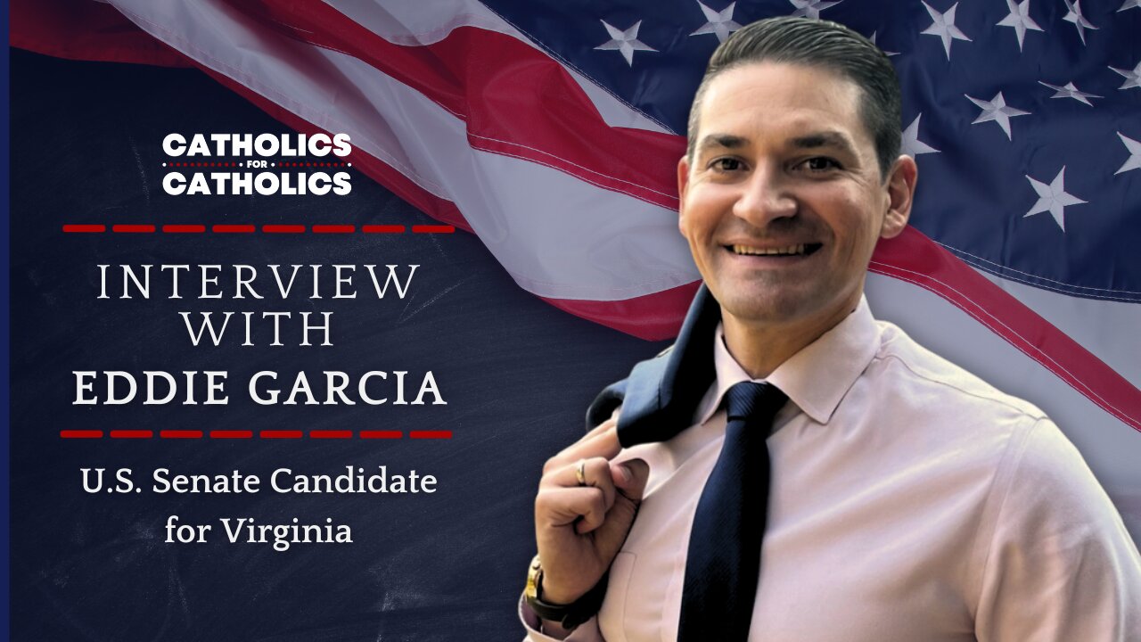 INTERVIEW WITH EDDIE GARCIA: US SENATE CANDIDATE FOR VIRGINIA!