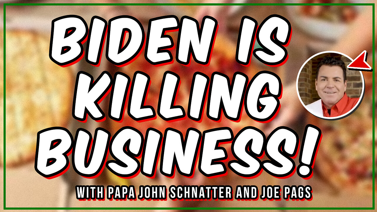 Founder and Namesake Papa John Schnatter on Starting a Business Today!