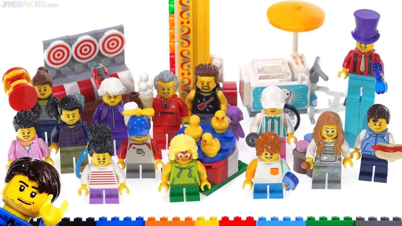 TWBricksters - Ep 013 - LEGO Live Build - set 60234 city People Pack Fun Fair