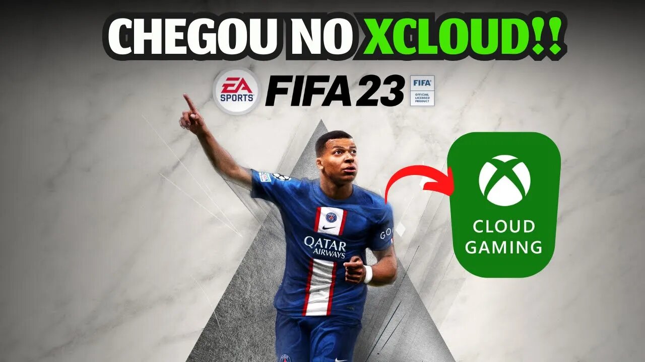 CHEGOU!! FIFA 23 no XCLOUD! Jogue no celular Android, IOS, PC Fraco e TV Samsung!!