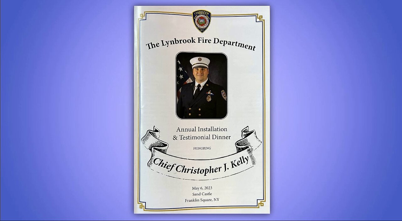 Lynbrook Fire Department Annual Installation Dinner - 2023