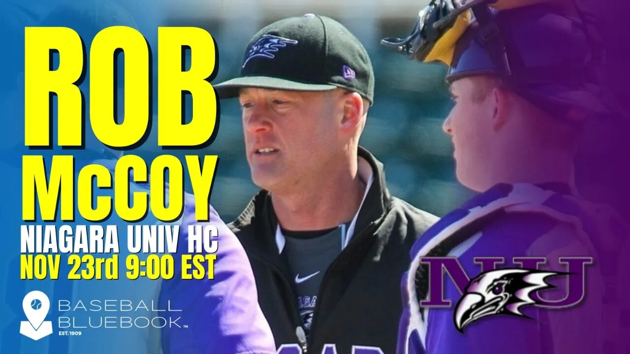 Coaches Corner: Rob McCoy, Head Baseball Coach with Niagara University