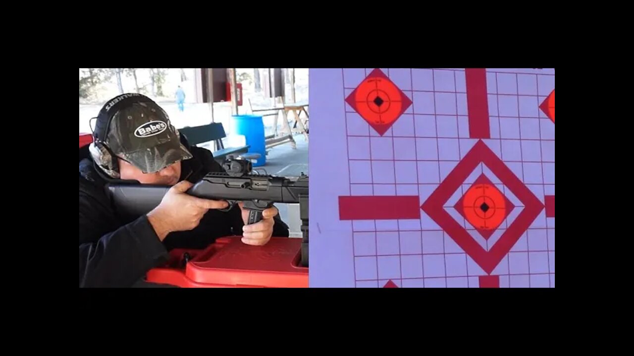 25 yard Accuracy and range testing the Ruger PC Carbine!