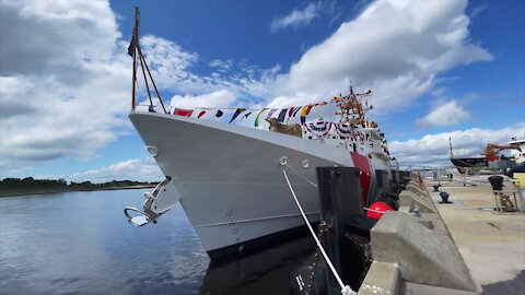 B-Roll: USCGC Glen Harris Commissioning