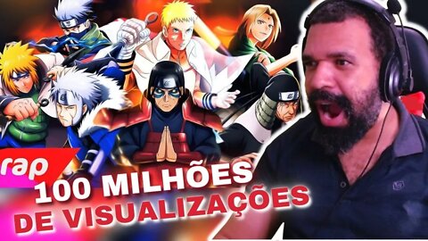 REAGINDO AO Rap dos Hokages (Naruto) - A VONTADE DO FOGO | NERD HITS