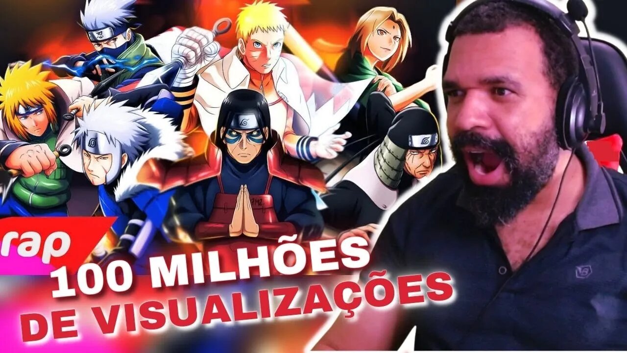 REAGINDO AO Rap dos Hokages (Naruto) - A VONTADE DO FOGO | NERD HITS