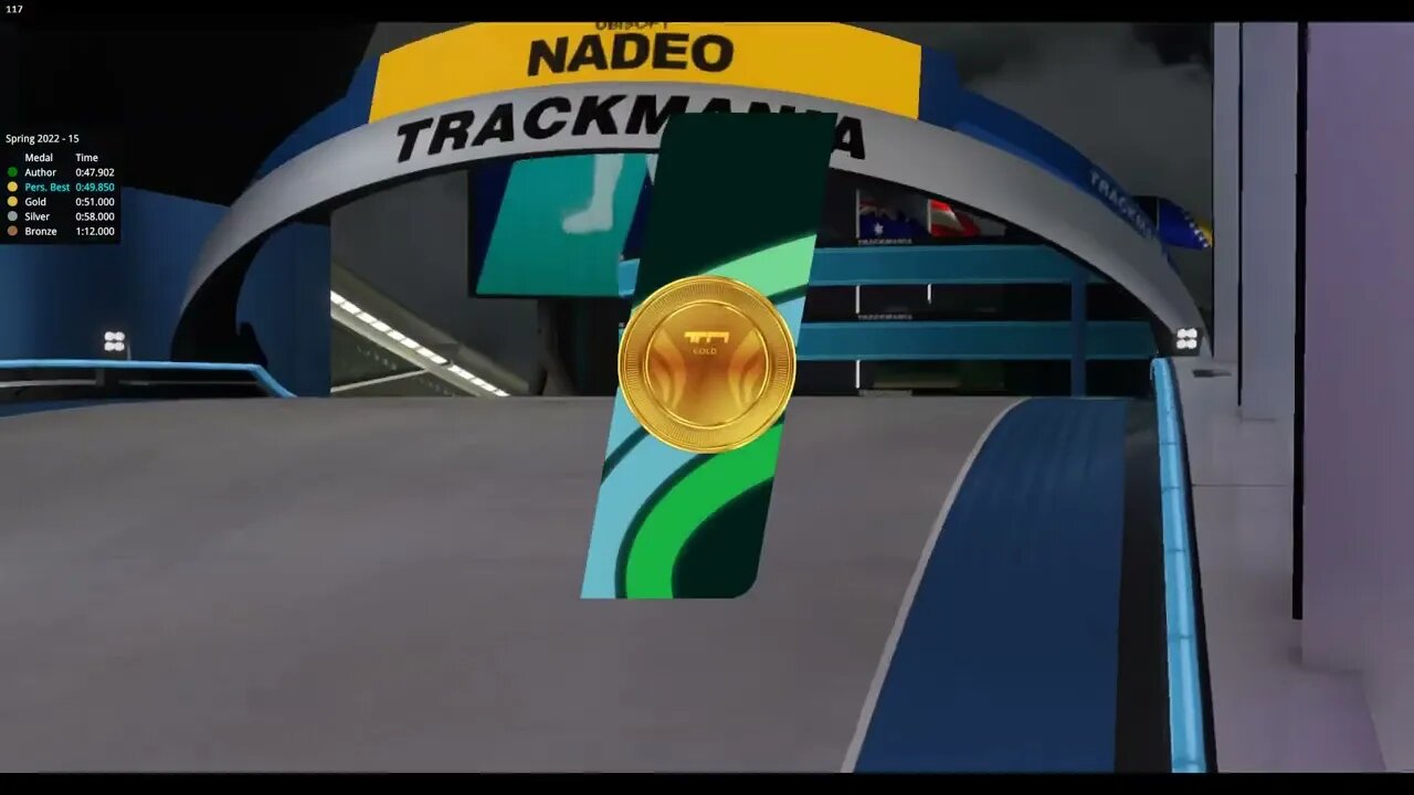 Spring 2022 Map #15 - Gold Medal - Trackmania