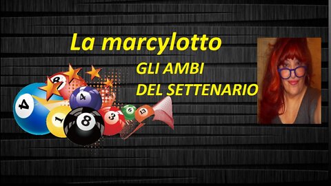 GLI AMBI DEL SETTENARIO.....