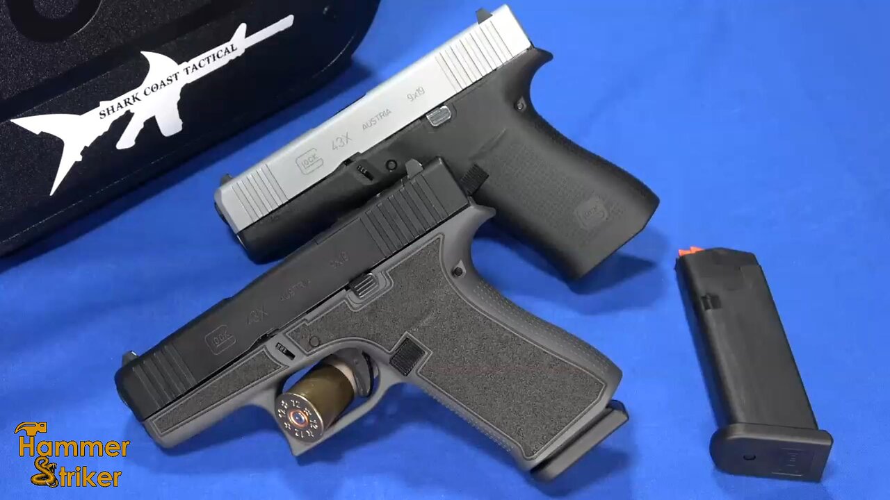 Glock 43X Goes All In! Shark Coast Tactical 43x Ported Barrel