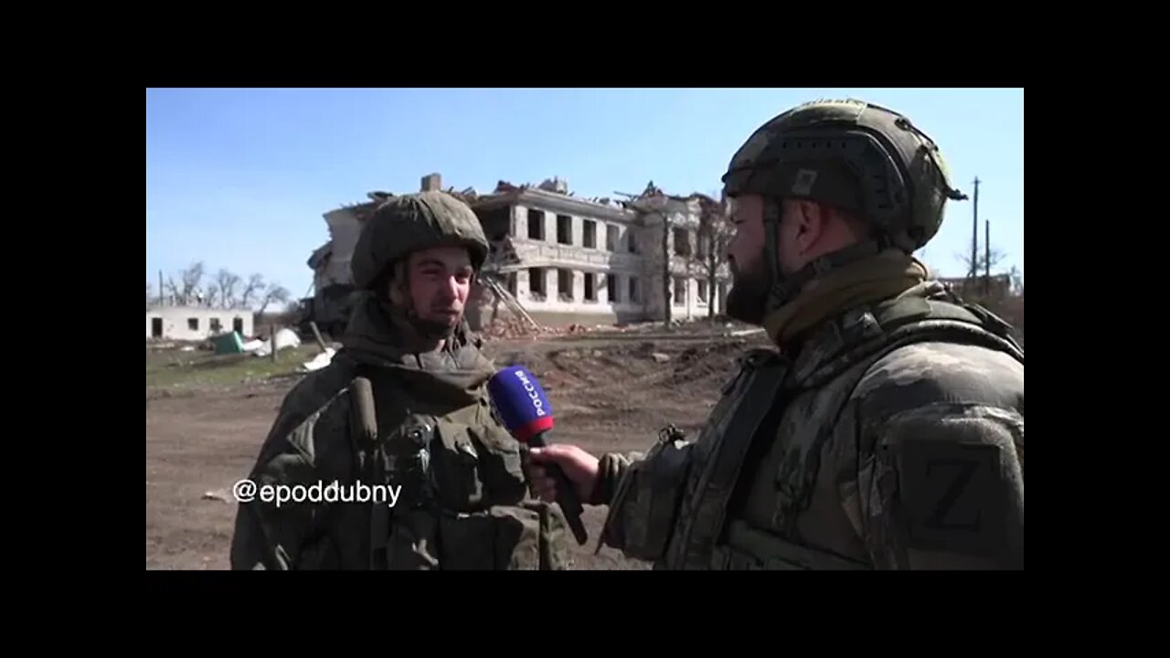 A Russian soldier alone defeated a reinforced platoon of Ukrainian military vehicles