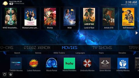 Diggz Xenon Kodi Build