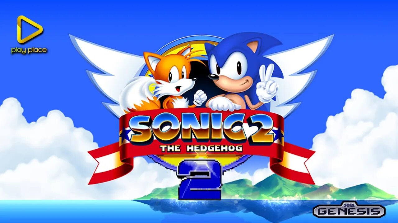 Sonic 2 The Hedgehog - Sega Genesis