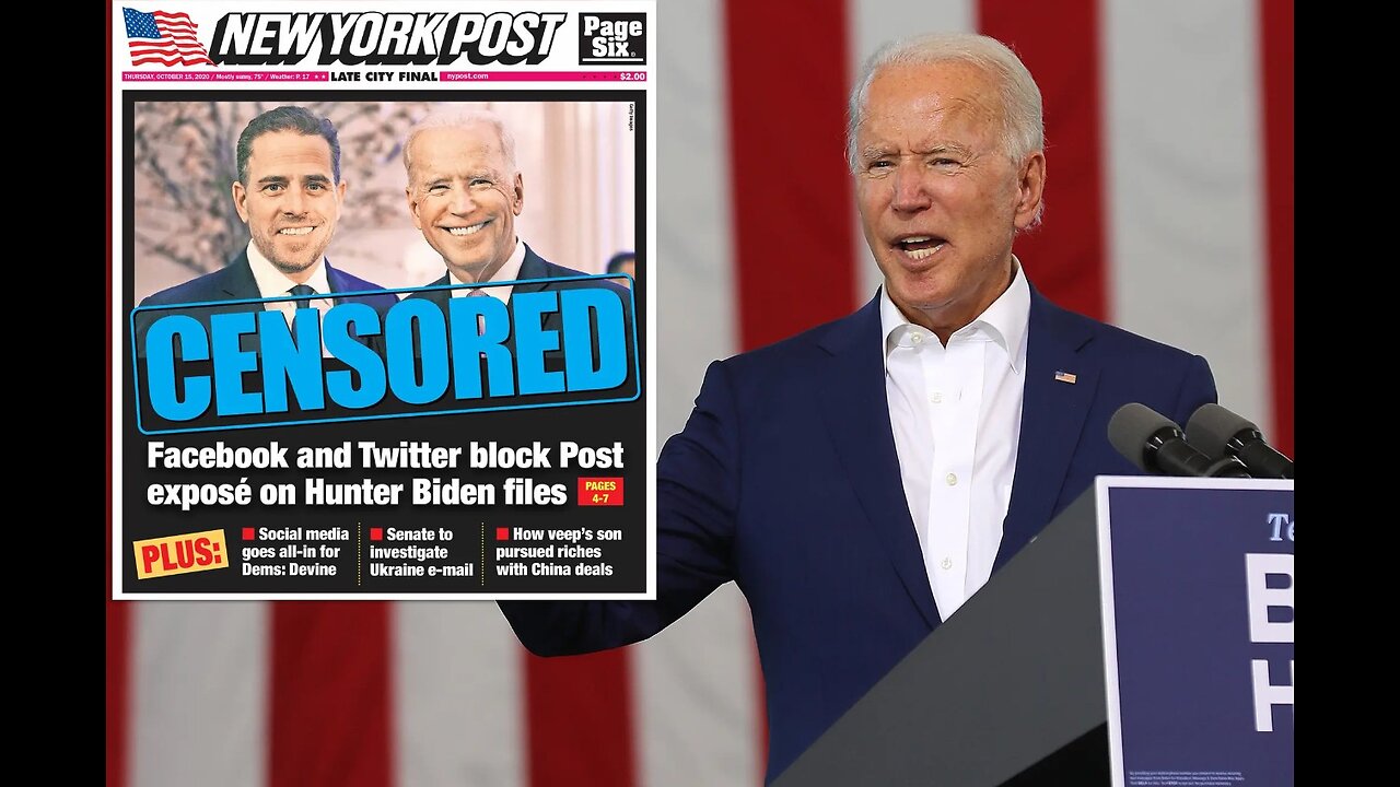 Biden Wanted to Censor Your Private Messages