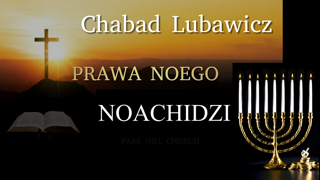 Chabad Lubawicz - Noahidyzm religia talmudyczna dla nie-Żydów z tęczą w tle