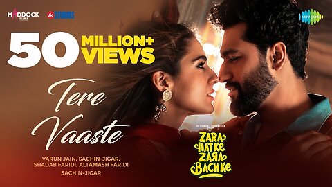 Tere Vaaste | Zara Hatke Zara Bachke | Vicky Kaushal, Sara Ali Khan, Varun J, Sachin-Jigar,Amitabh B
