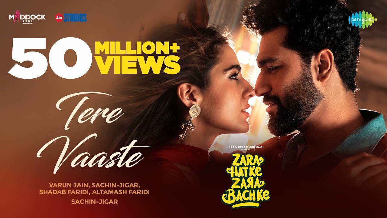 Tere Vaaste | Zara Hatke Zara Bachke | Vicky Kaushal, Sara Ali Khan, Varun J, Sachin-Jigar,Amitabh B