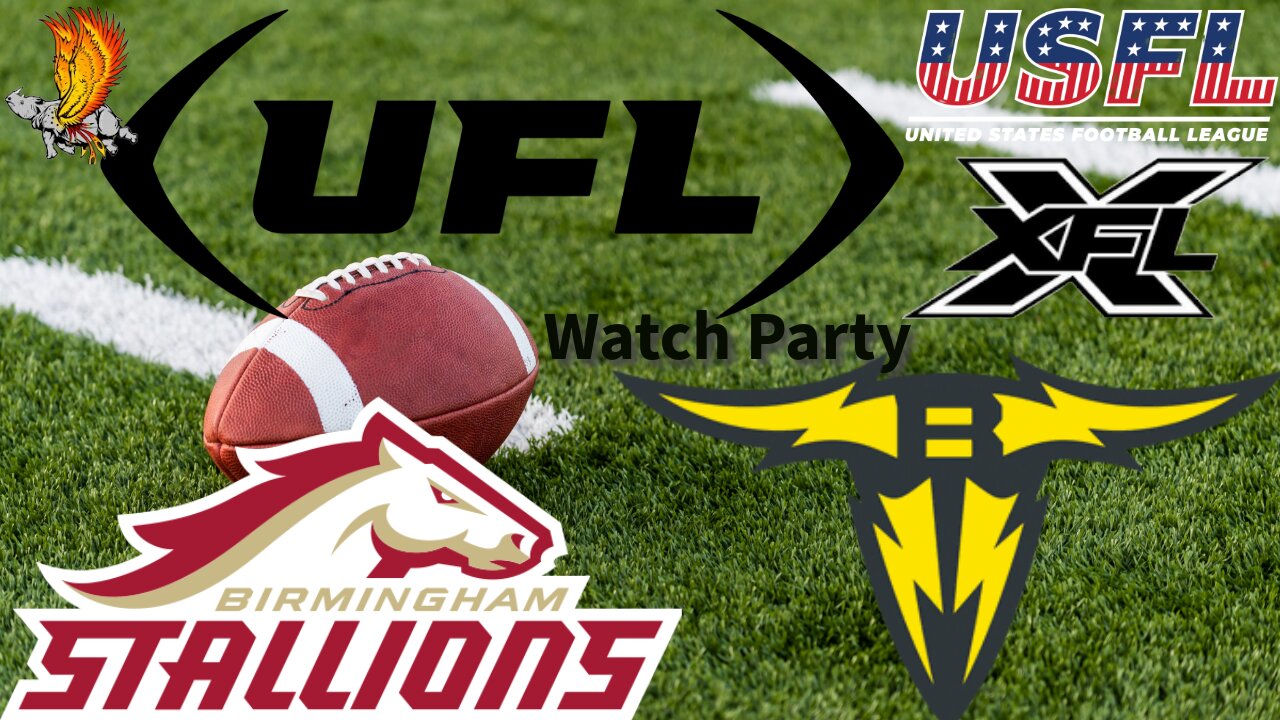 Birmingham Stallions Vs San Antonio Brahmas Week 9 Watch Party