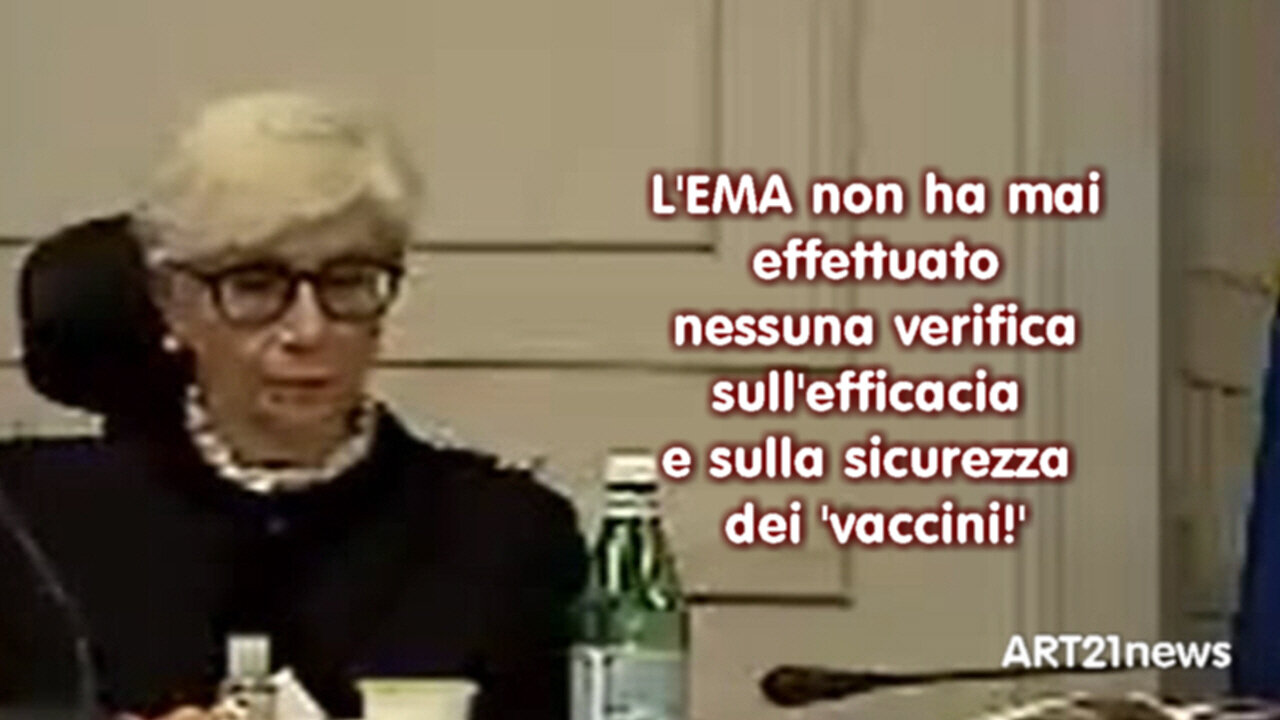 L'EMA non ha mai effettuato nessuna verifica sull'efficacia e sulla sicurezza dei 'vaccini'!