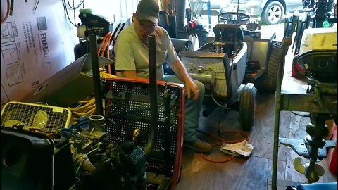 1st time back in the garage.